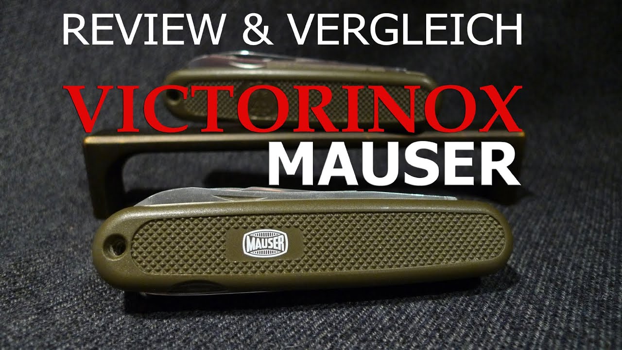 Victorinox Mauser & Bundeswehr-Victorinox GAK ... Review & Vergleich