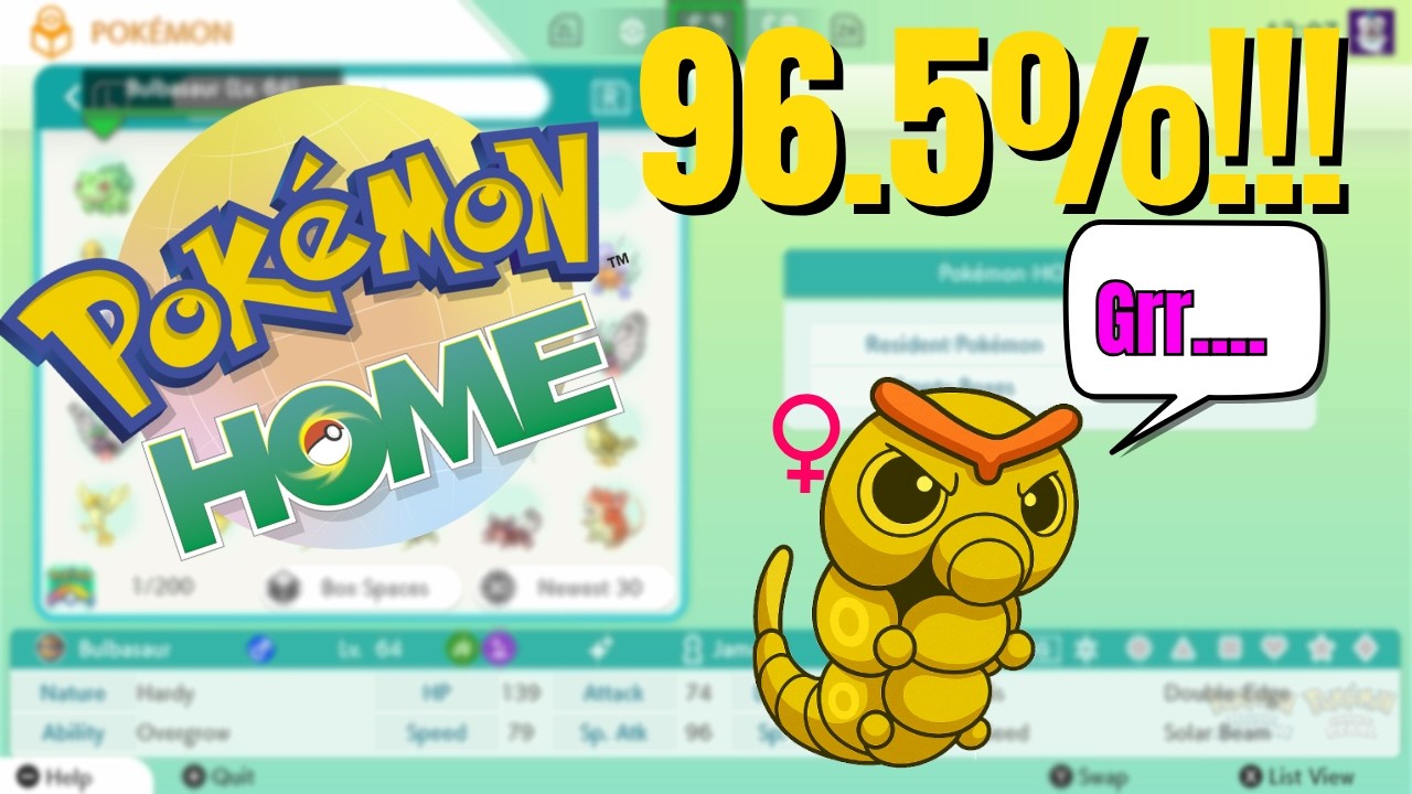 I Spent 1,000 Hours Hunting This Shiny Caterpie