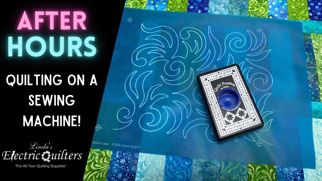 EASY Edge-to-Edge Quilting on a SEWING MACHINE! - All over quilting made easy!