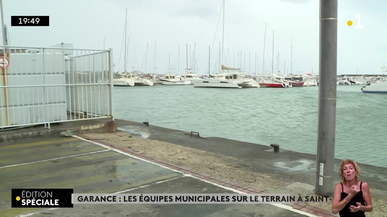 Saint-Pierre : les équipes municipales à pied d'oeuvre dès la levée de l'alerte violette