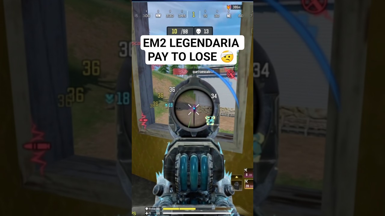 EM2 Legendaria Pay to lose ☠️ #codmobile #activision #callofduty #codmobile #callofdutymobile