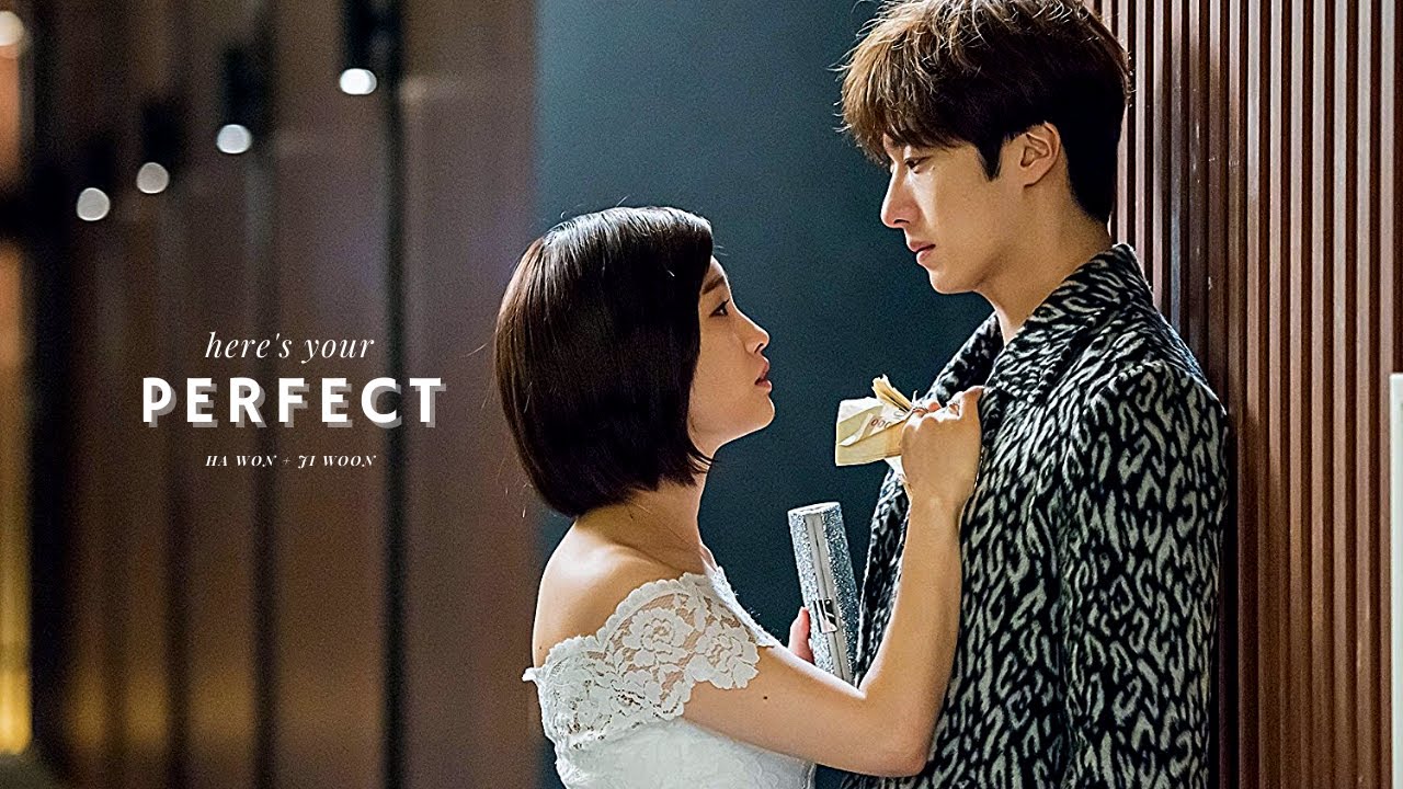 ha won + ji woon • here's your perfect || (k-drama)