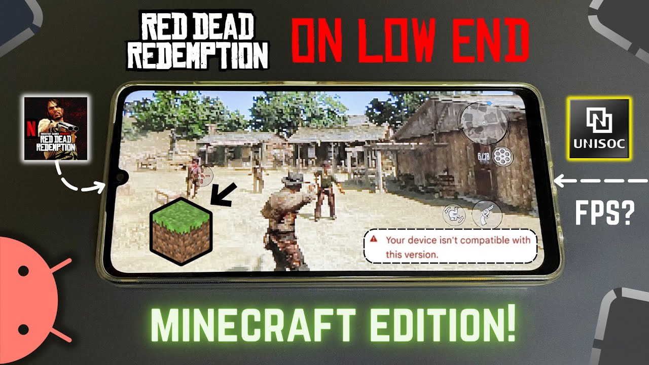 Red Dead Redemption (RDR) Mobile на очень слабом Android — пойдет ли она?