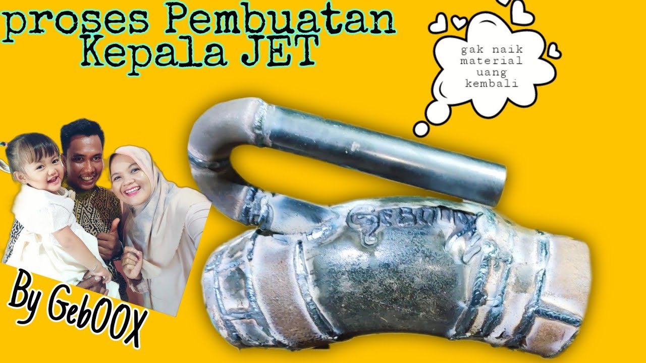 Proses pembuatan kepala jet 6