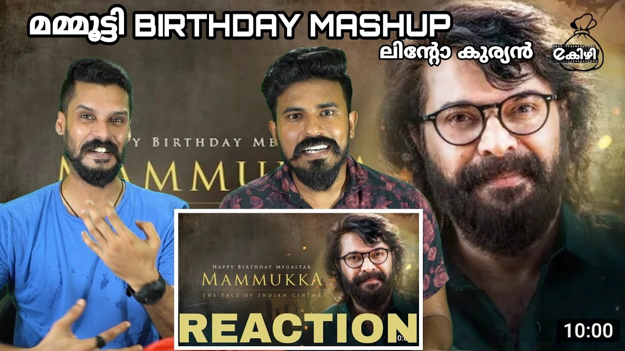 Tribute to Padma Shri Mammootty Birthday Mashup Reaction | Linto Kurian | Entertainment Kizhi