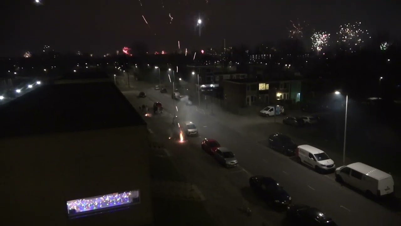 Jaarwisseling 2024 - 2025 Rotterdam Hoogvliet