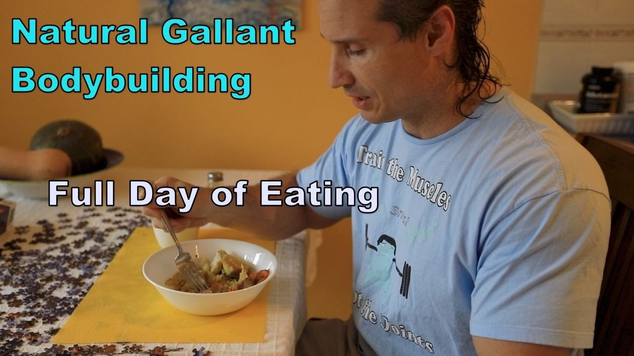 Full Day of Eating with Natural Gallant Bodybuilding