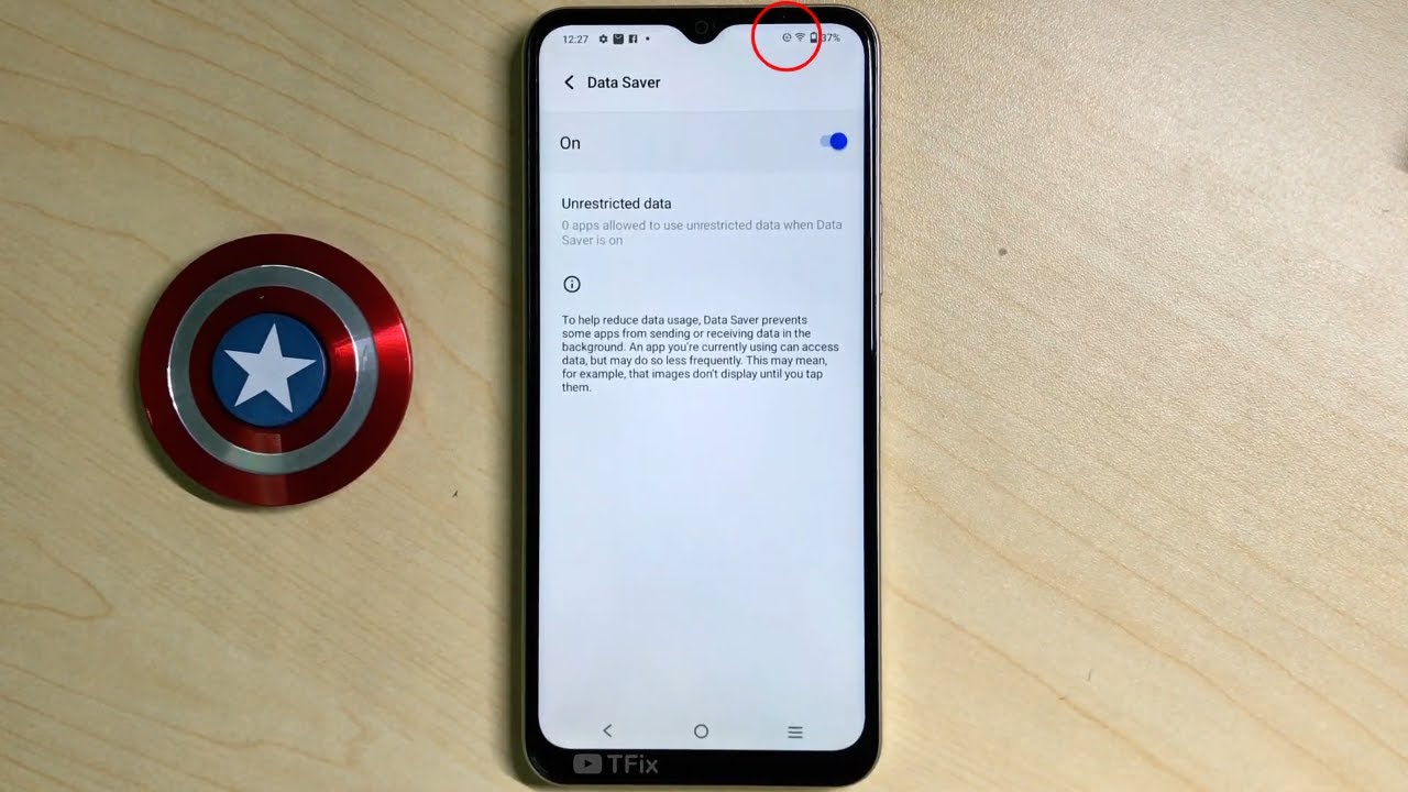 Data Saver on Vivo Y16 Android 12