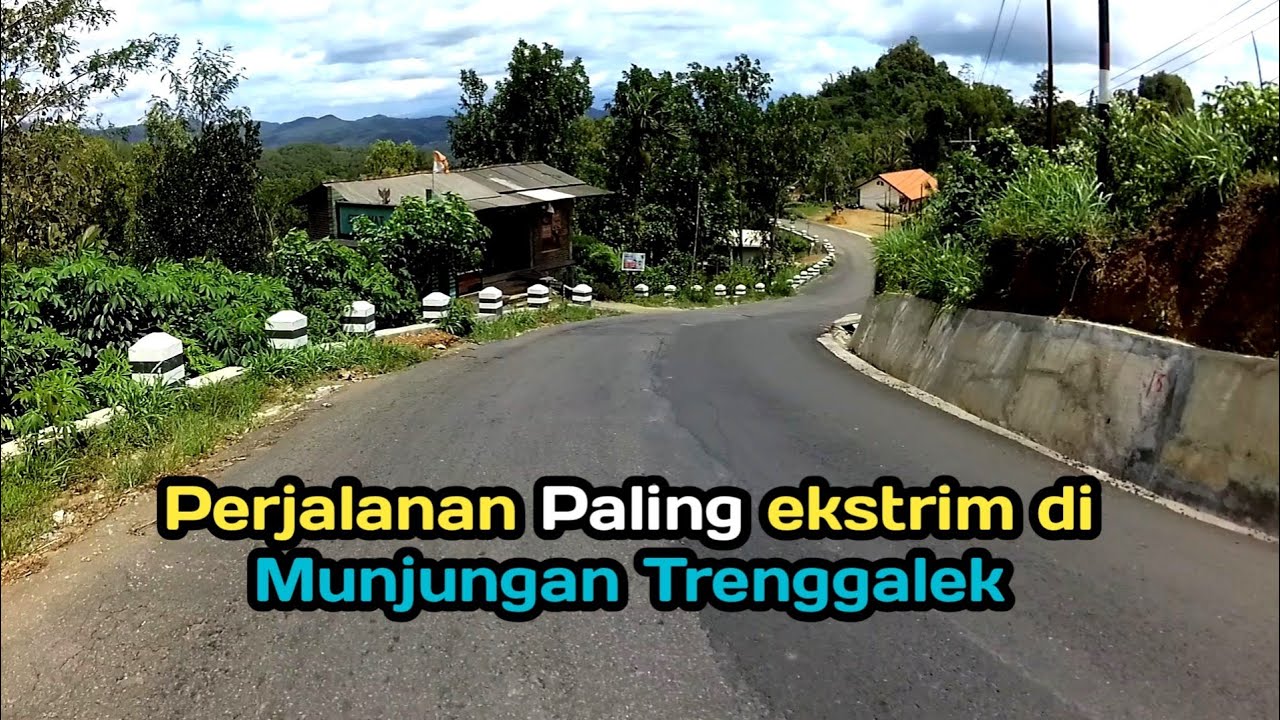Perjalanan Paling ekstrim di Munjungan Trenggalek Jawa timur | gopro motovlog