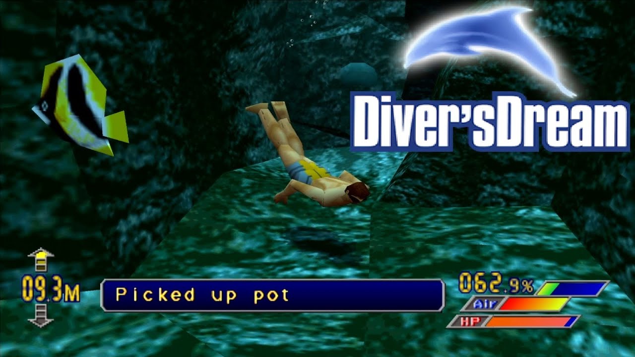 Diver’s Dream 🤿 (Konami - PS1 - 1998)