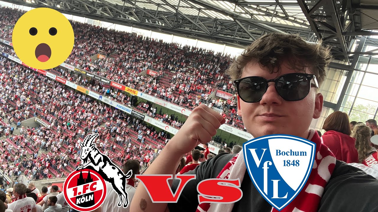 😱6 PUNKTESPIEL GEISTESKRANK😱| STADION VLOG KÖLN VS BOCHUM