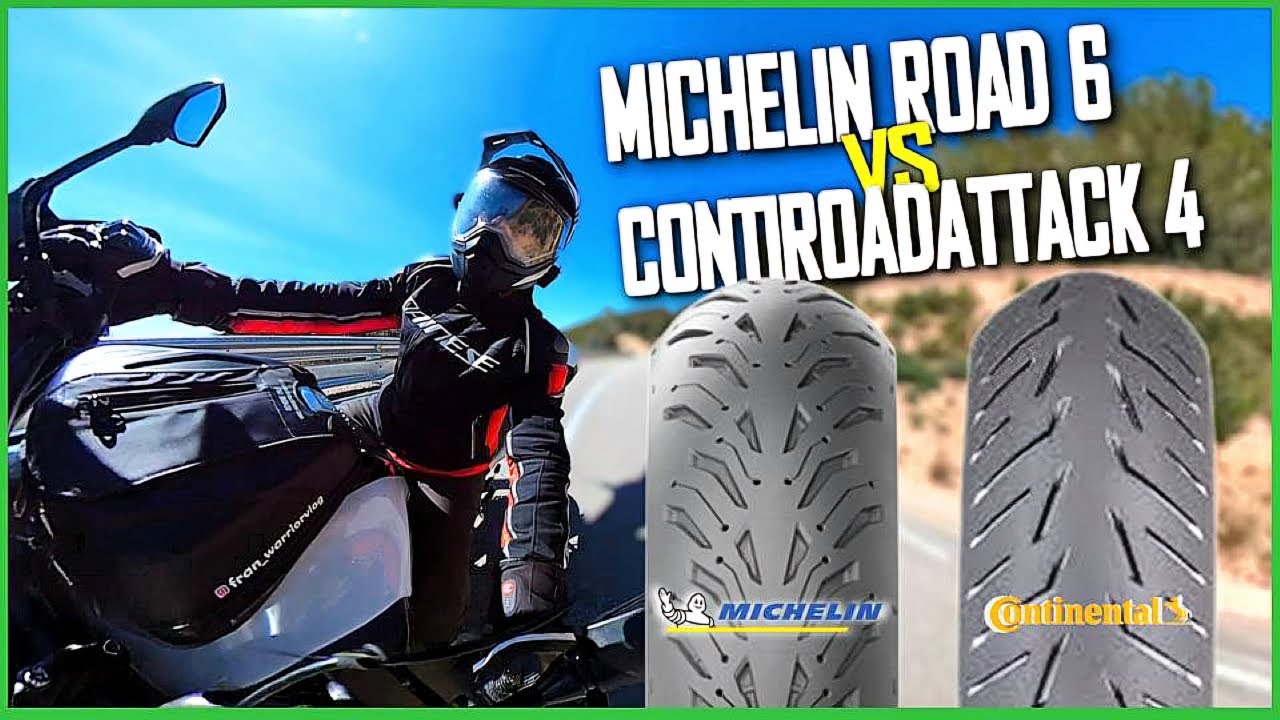 MICHELIN ROAD 6 GT vs CONTINENTAL CONTIROADATTACK 4, cual es mejor para mi y porque lo monto 🤔