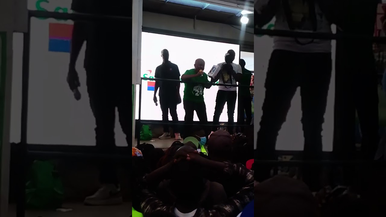 inspector mwala live at kitui town during SAMBAZA FURAHA na SAFARICOM