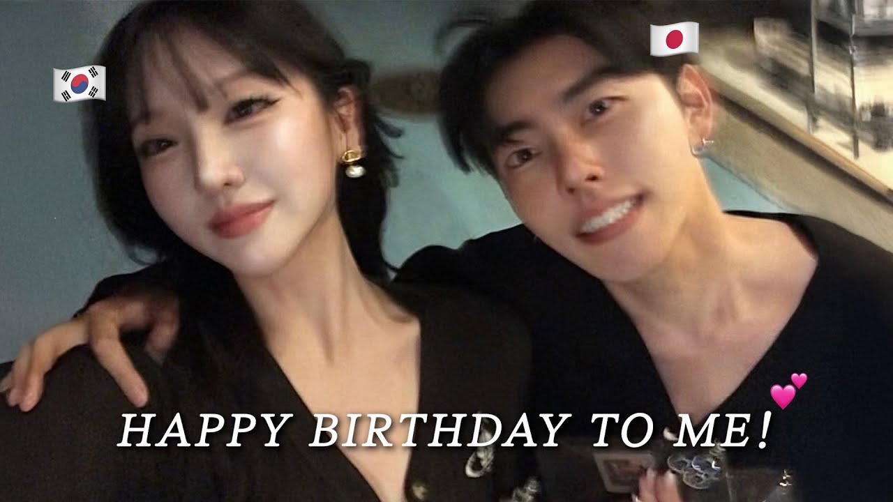 일본인 연하 남친에게 생일 선물 폭탄 맞은날..💝 [한일 커플🇰🇷🇯🇵] | 명동 데이트 | 합정 맛집 추천