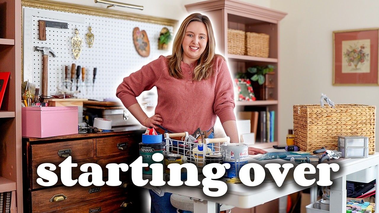My Craft Room No Longer Works for Me | I’m Turning It into a Home Office (Ep 1)