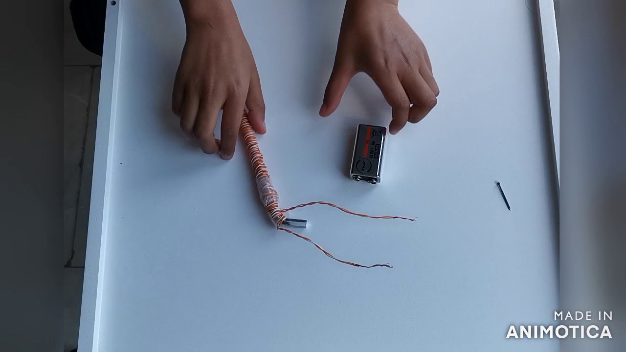 'How To Make An Electromagnet' by Storytime with Oam