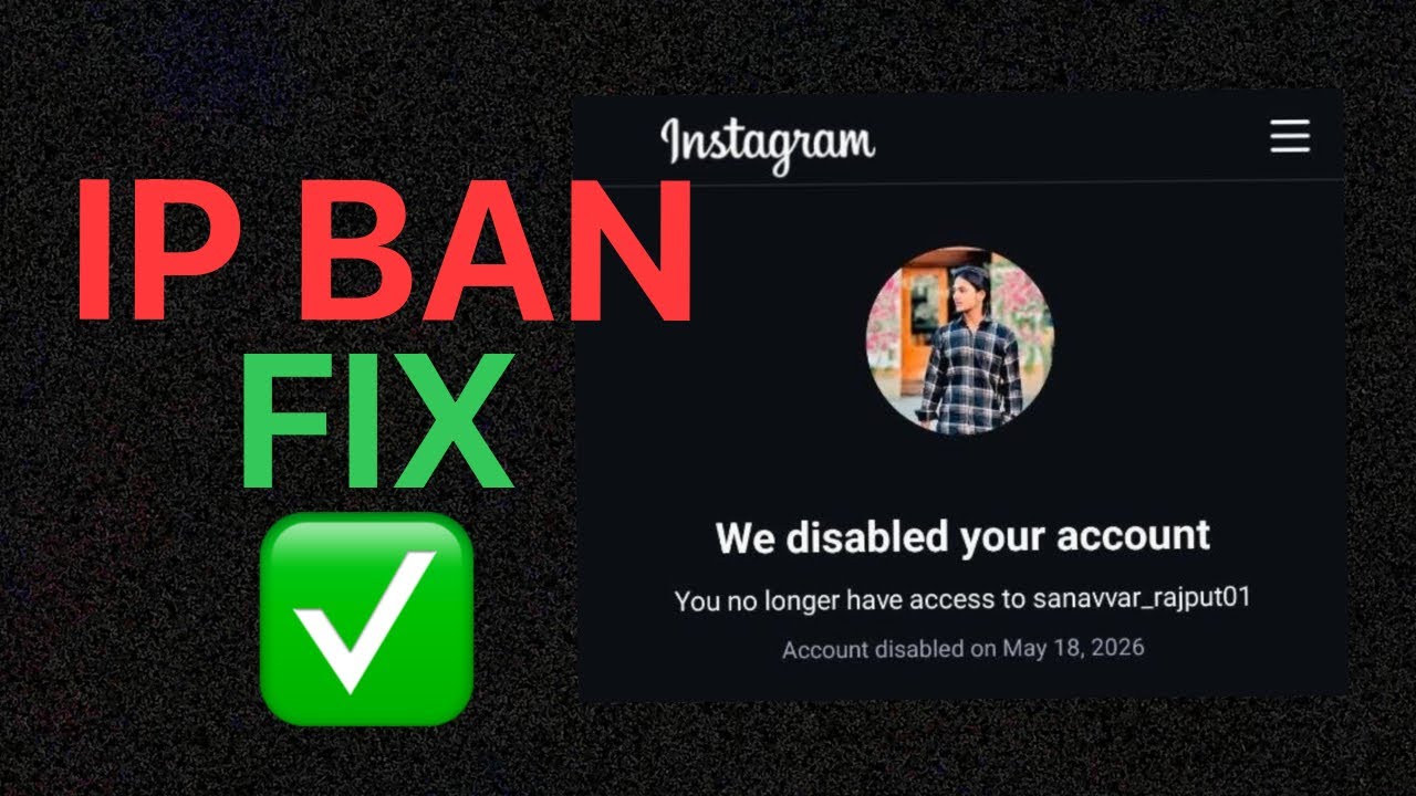 Instagram IP suspended problem fix | 2026 new latest method ✅ | Instagram IP ban fix #h4van #viral
