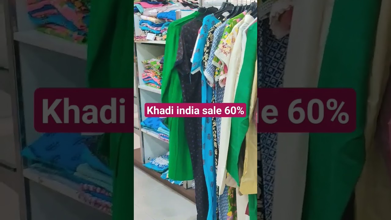 khadi india sale 60%#shopping #share #like #delhimarkets #viralshort #viralvideos#like #likeforlikes