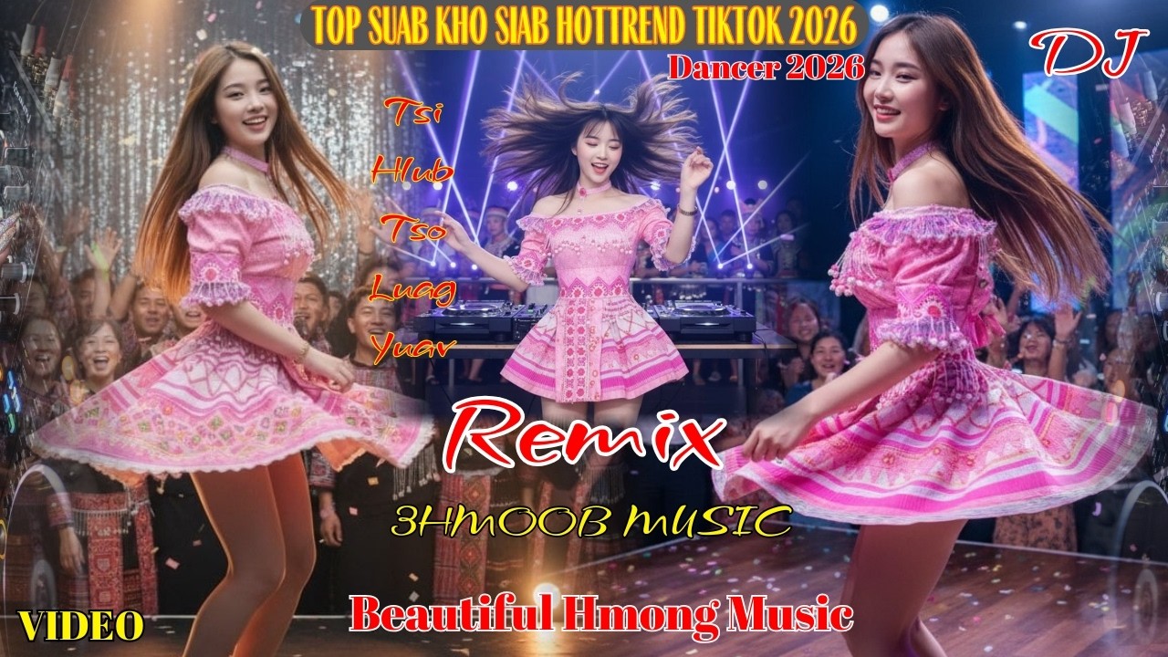 TOP Nkauj Kho Siab Dancer Remix Hot Tshaj 2026 II 3Hmoob Music #nkaujkhosiab