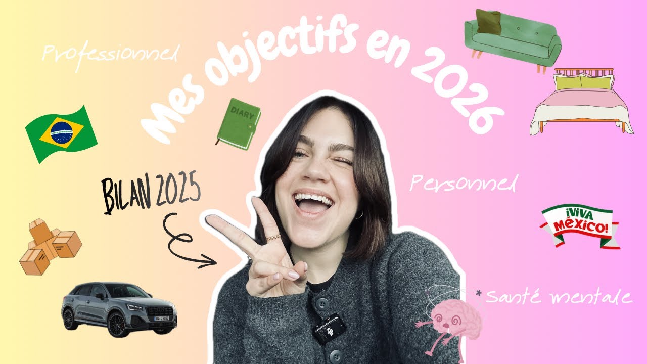 2025 : l’année ou j’ai appris à aller mieux I Objectif 2026 ❤️‍🩹✨