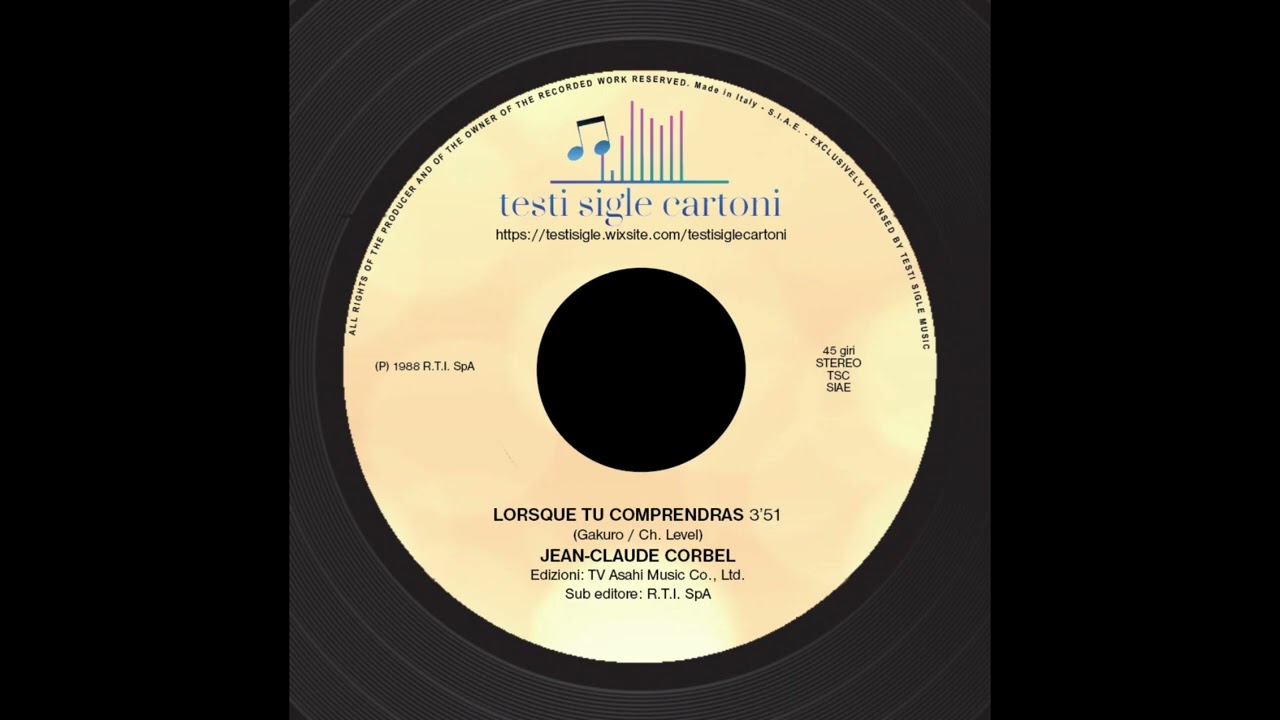 Lorsque tu comprendras (Jean-Claude Corbel)