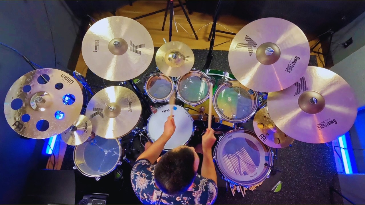 Carry On Riddim - Reggae Funk Drumming