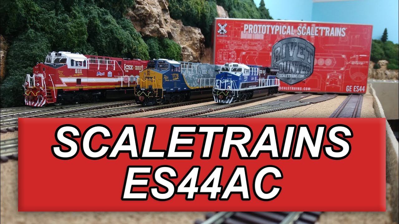 НОВИНКА! ScaleTrains.com ES44AC - CSX 