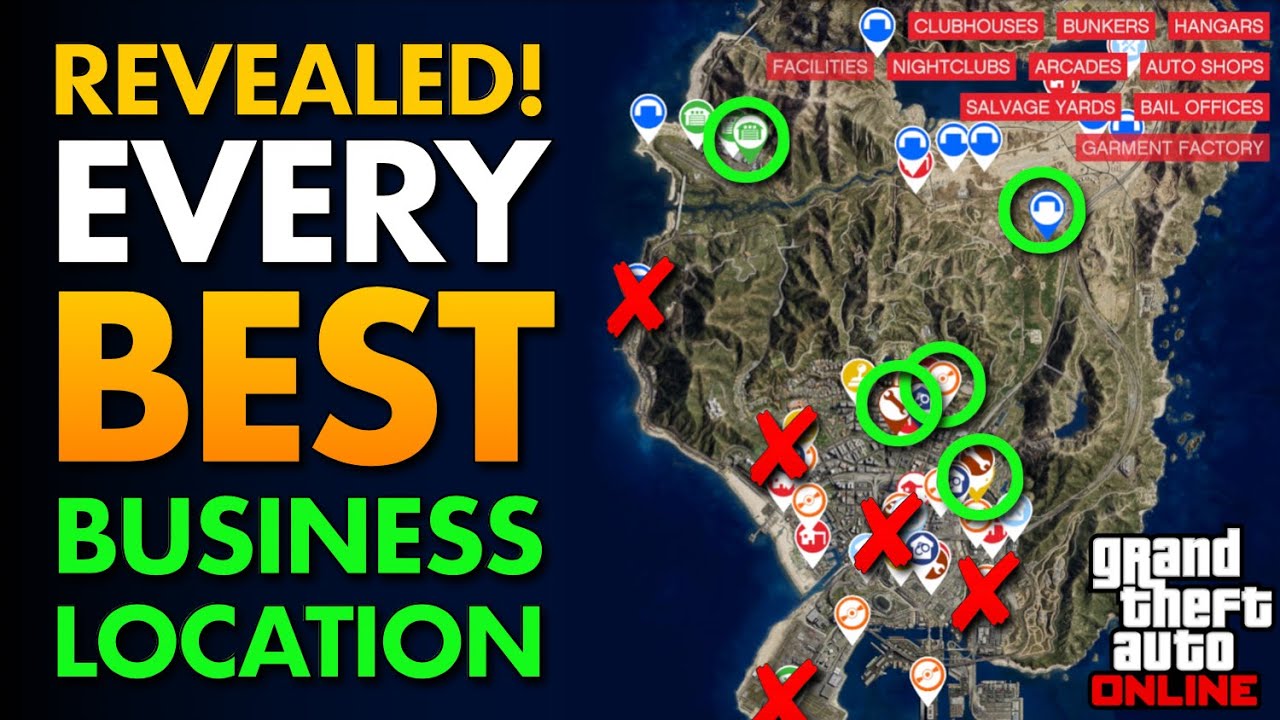 Revealed! The BEST Business Locations to Own in GTA Online