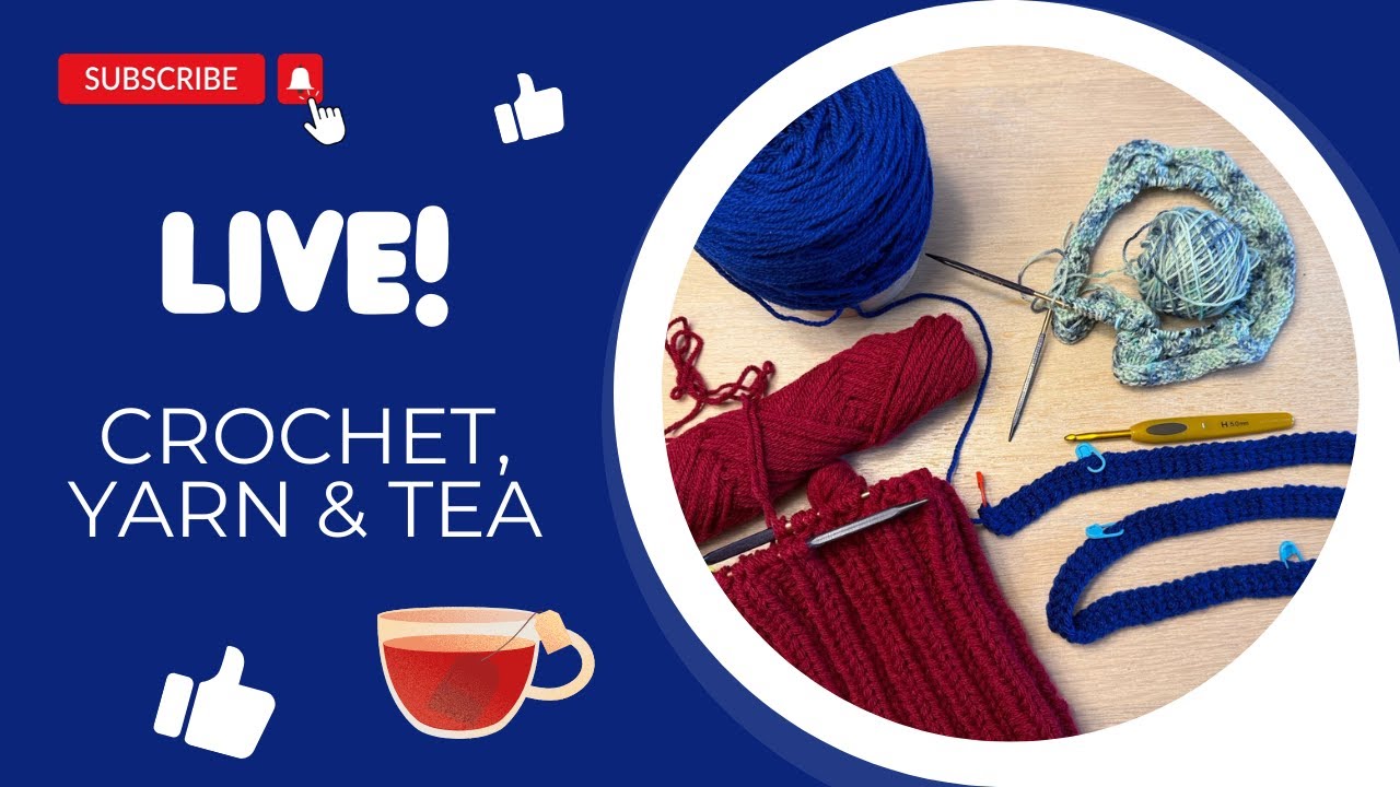 Hangout & crochet - Let's work on the WaffleChic Shrug
