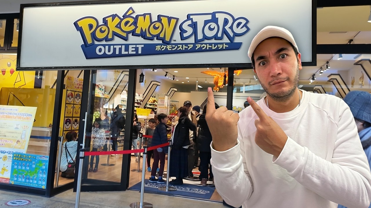 Asi es un OUTLET de POKEMON (Mi primera vez)