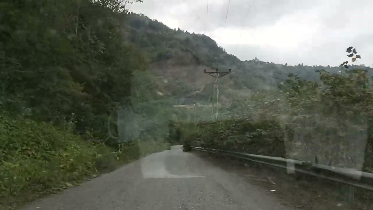 The road between Korkuthan village and Besikduzu 8K UHD
