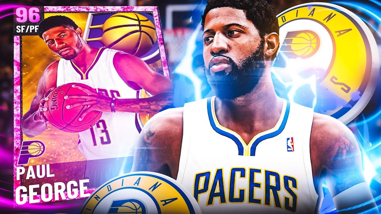 PINK DIAMOND PAUL GEORGE GAMEPLAY!! THE BEST SMALL FORWARD IN NBA 2K21 AND IT ISNT THAT CLOSE!!