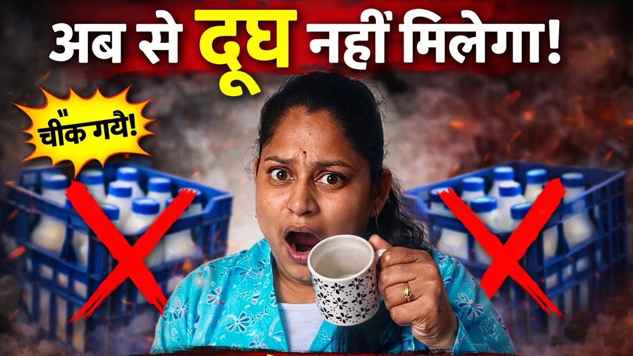  आज भैंस ने दूध नहीं दिया 😱। सुबह-सुबह बड़ी परेशानी Daily Vlog