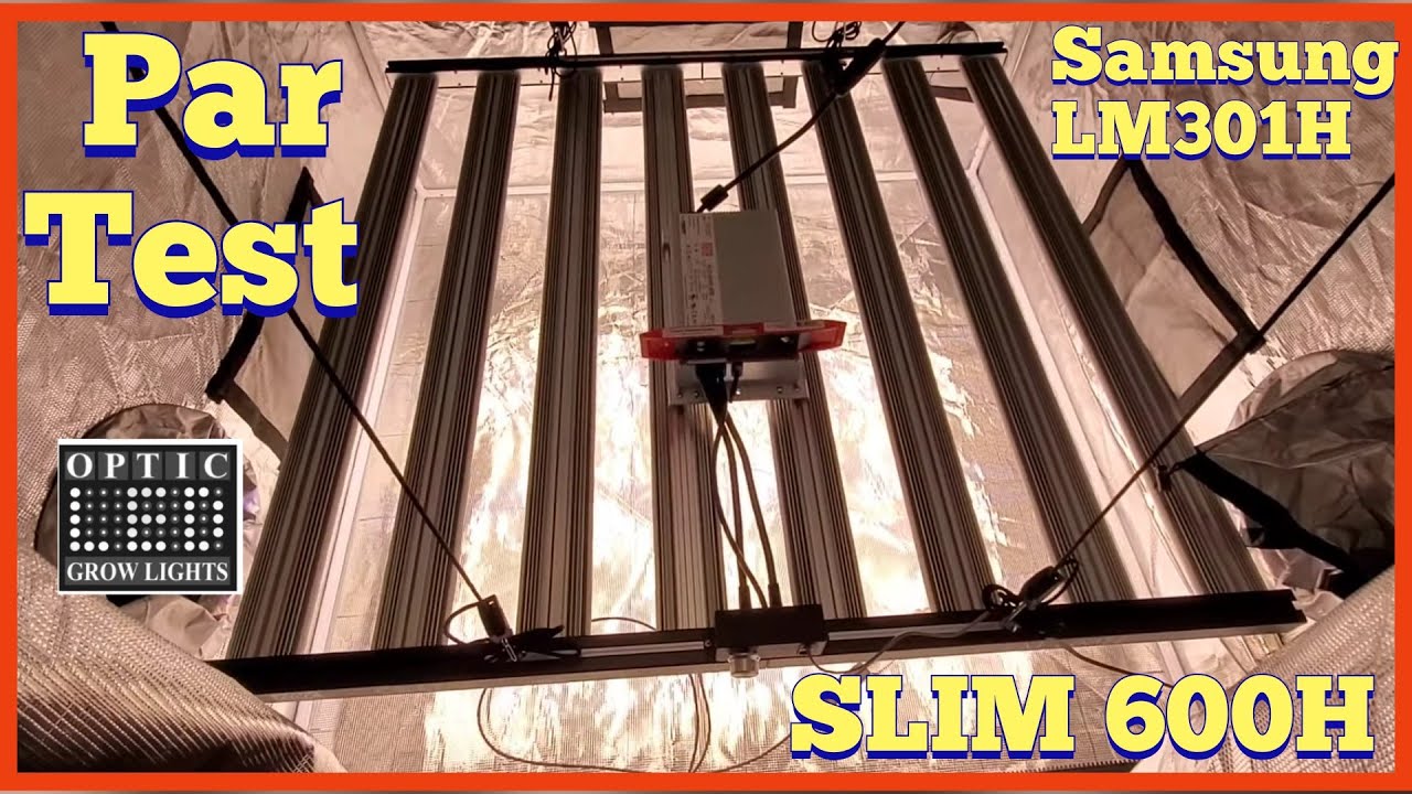 Slim600h Par Meter Testing @12