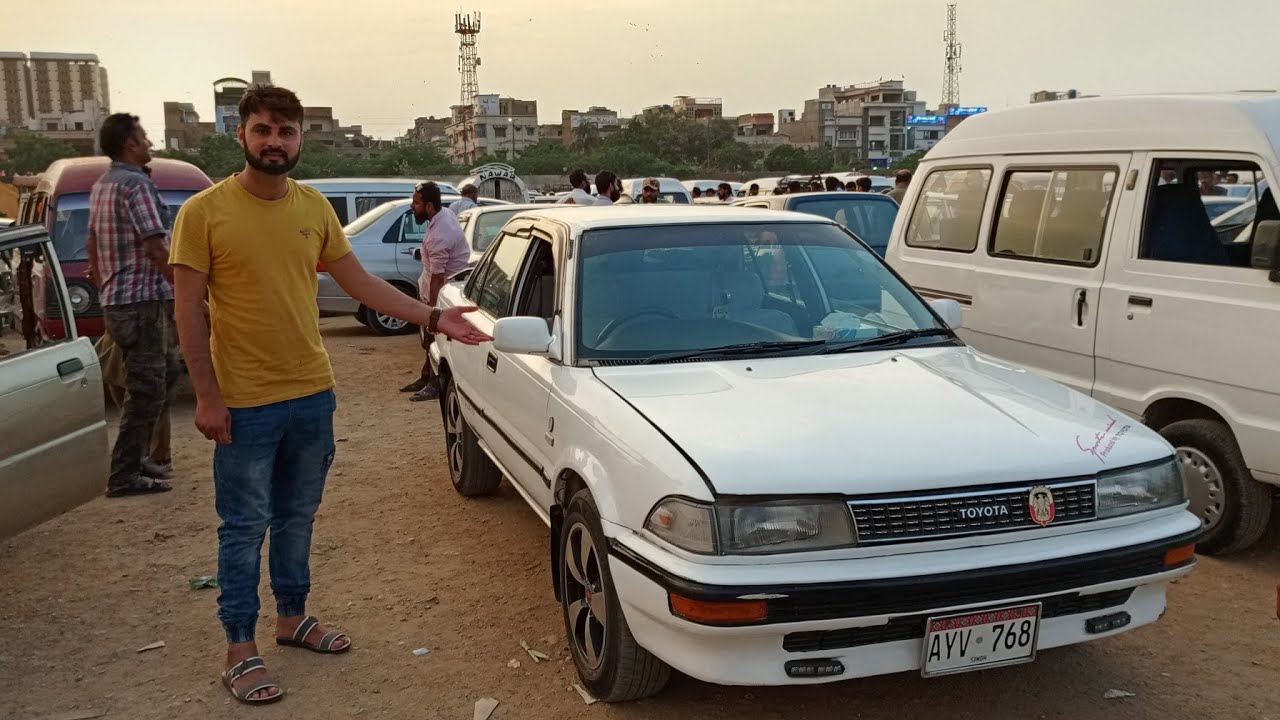 1988 Model 2013 Registration Toyota Corrolla For Sale Full AC New Tyres No any type of work.