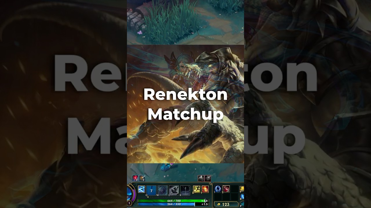 NEVER Lose the Renekton Matchup Again (UPDATED) #leagueoflegends #challenger #educational #gwen