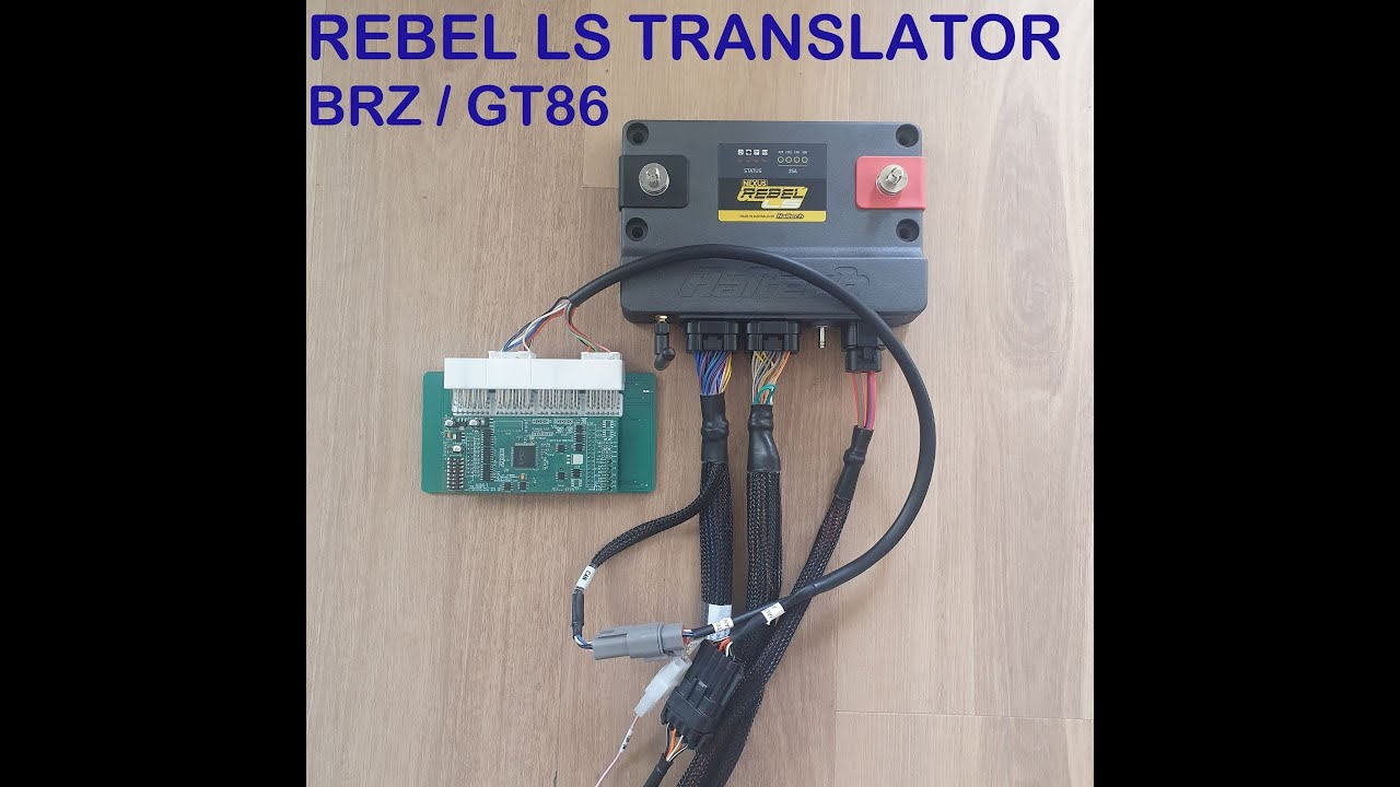 Haltech Rebel LS Translator for integration to the BRZ GT86
