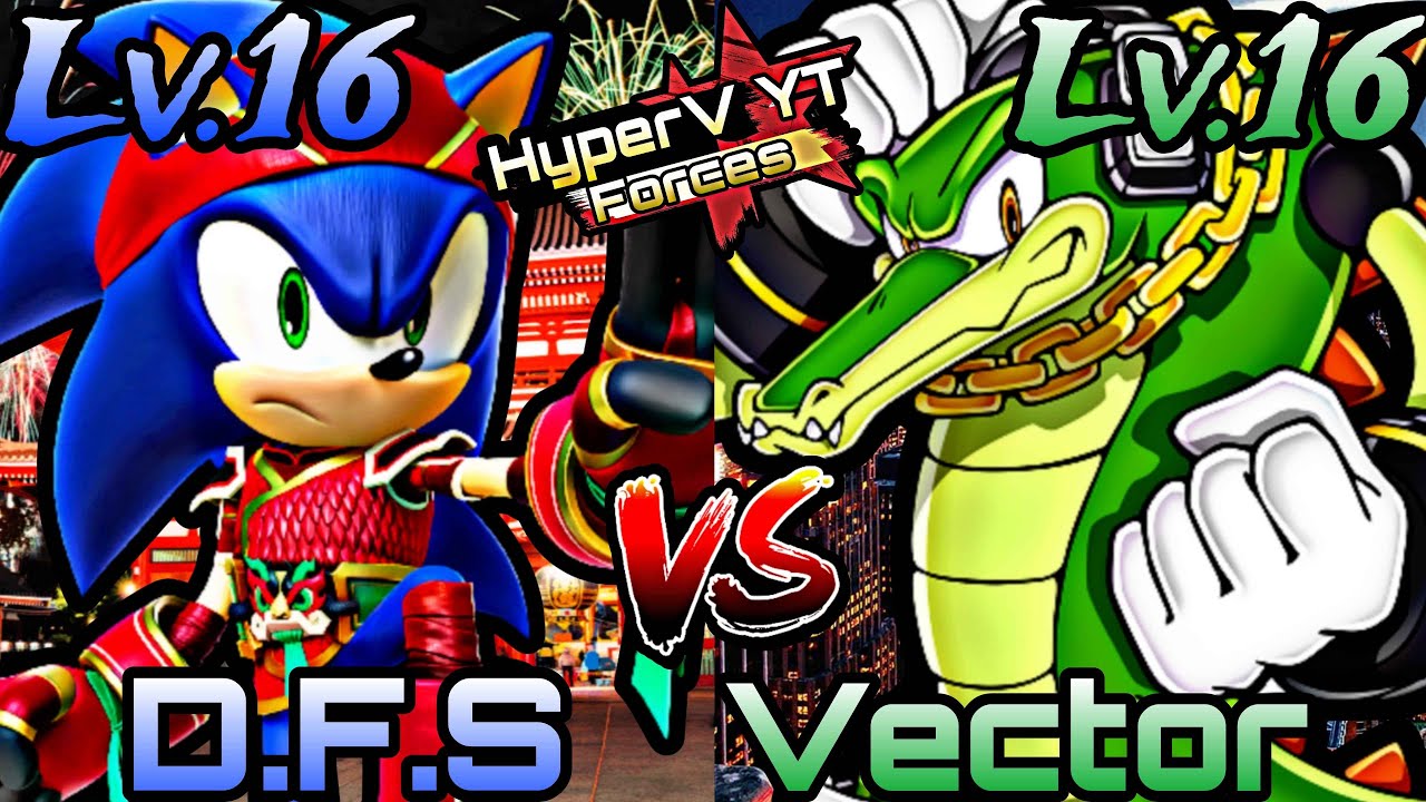 Sonic Forces Speed Battle 🟦🟩 Who&rsquo;s Worth The Gold Rings ? DFS Vs Vector 🟥 Gameplay 🟦🟩
