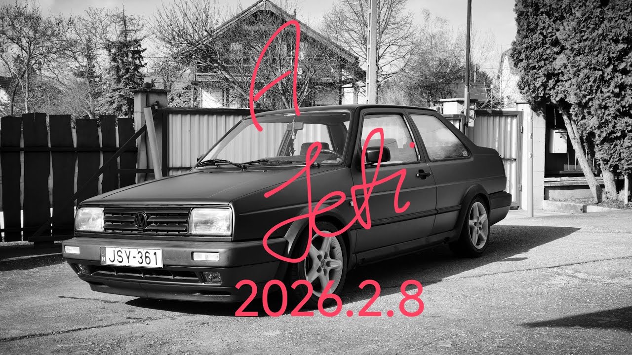 Ezt is elővettük! Volkswagen Jetta mk2 Coupe