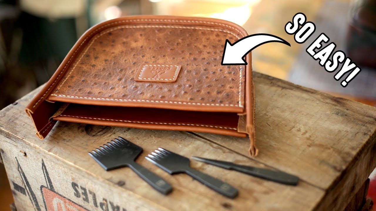 Learn this FLOATING Leather Seam!