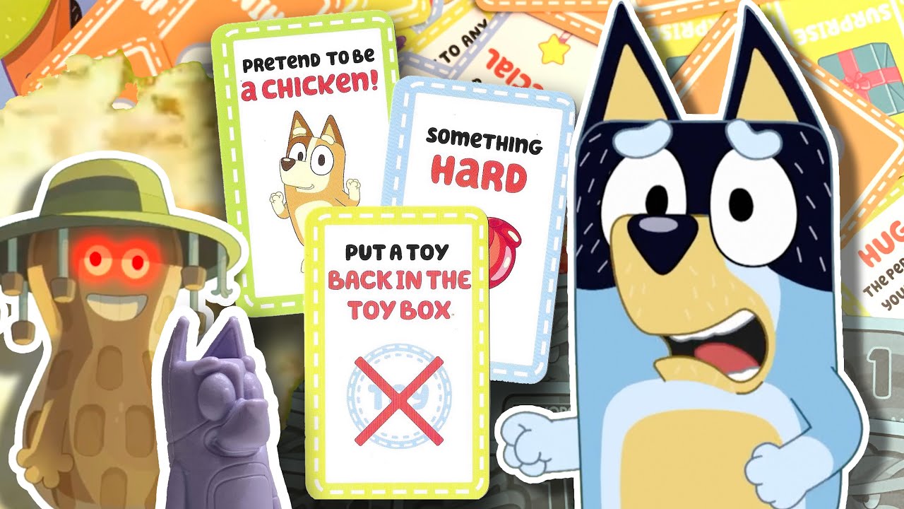 Я проиграл в настольную игру Bluey