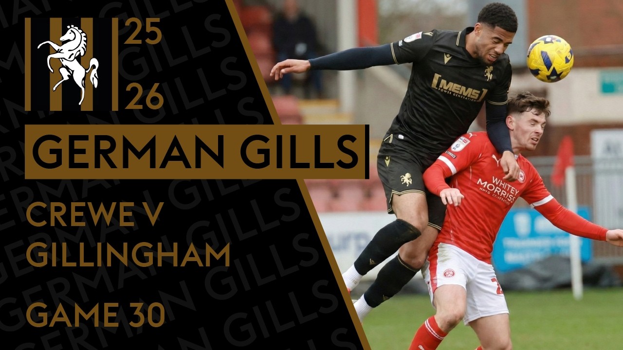 «Крю Александра» против «Джиллингем» — German Gills Show — 14.02.2026 — Обзор матча