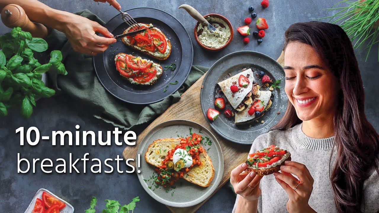 QUICK BREAKFASTS » if you're over oats & smoothies 😜