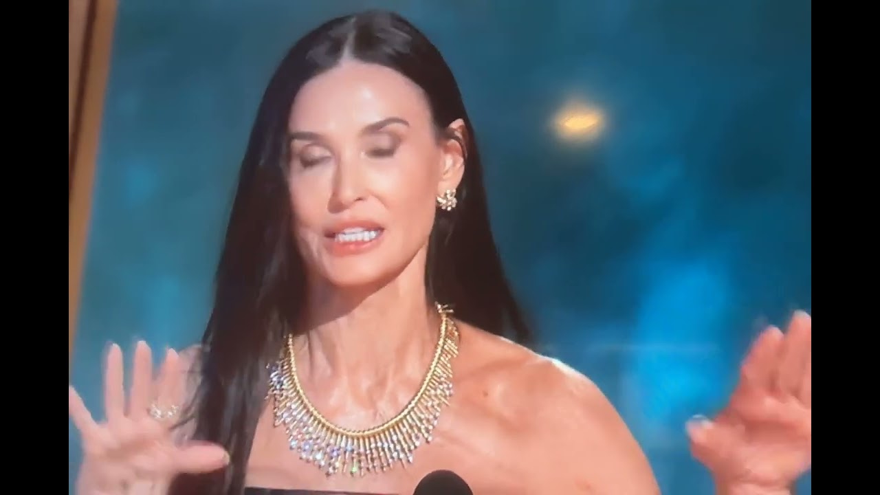 Demi Moore wins SAG Award 2025