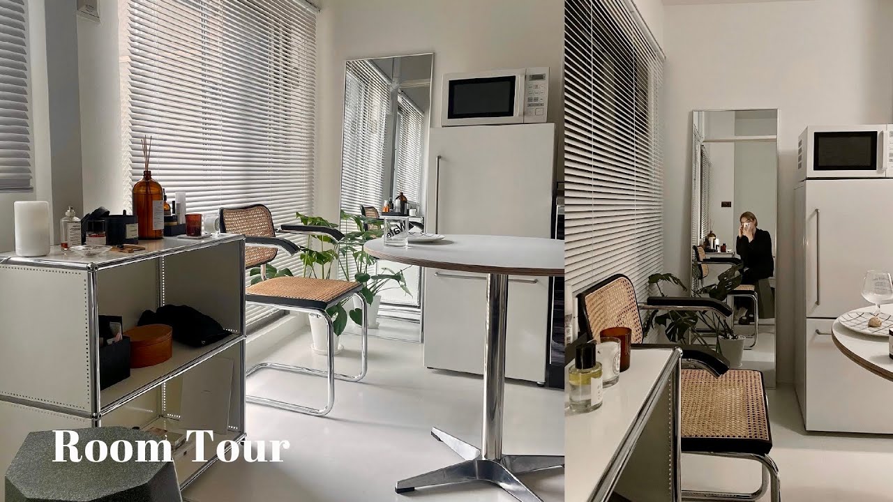 [Room tour] Minimalist living alone ｜cozy tiny room