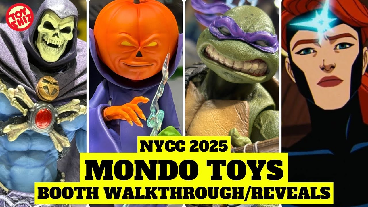 ЭКСКЛЮЗИВНЫЙ ТУР ПО СТЕНДАМ MONDO TOYS НА ВЫСТАВКЕ NYCC 2025!