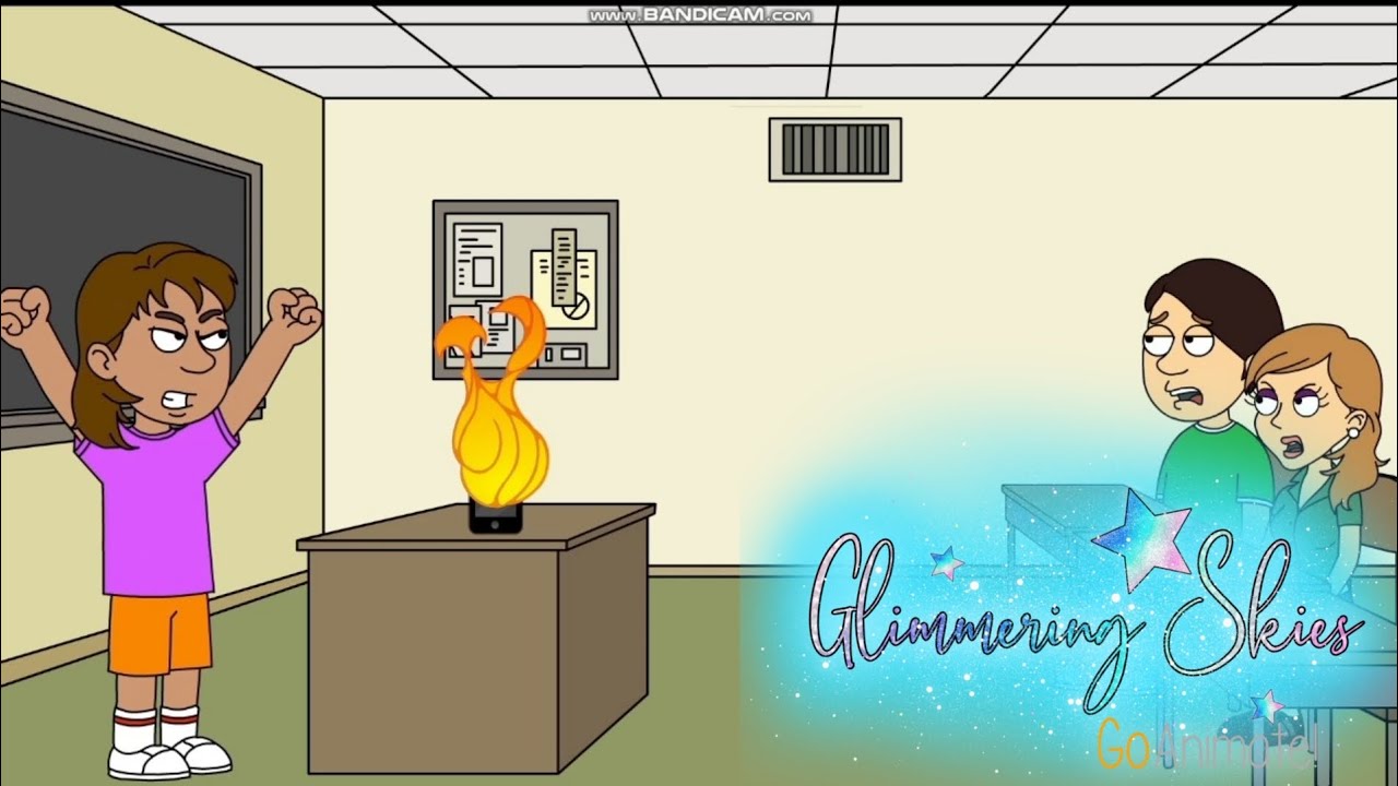 Dora Destroys Mrs Christina's Phone/Expelled/Grounded #goanimate #doragetsgrounded #dora