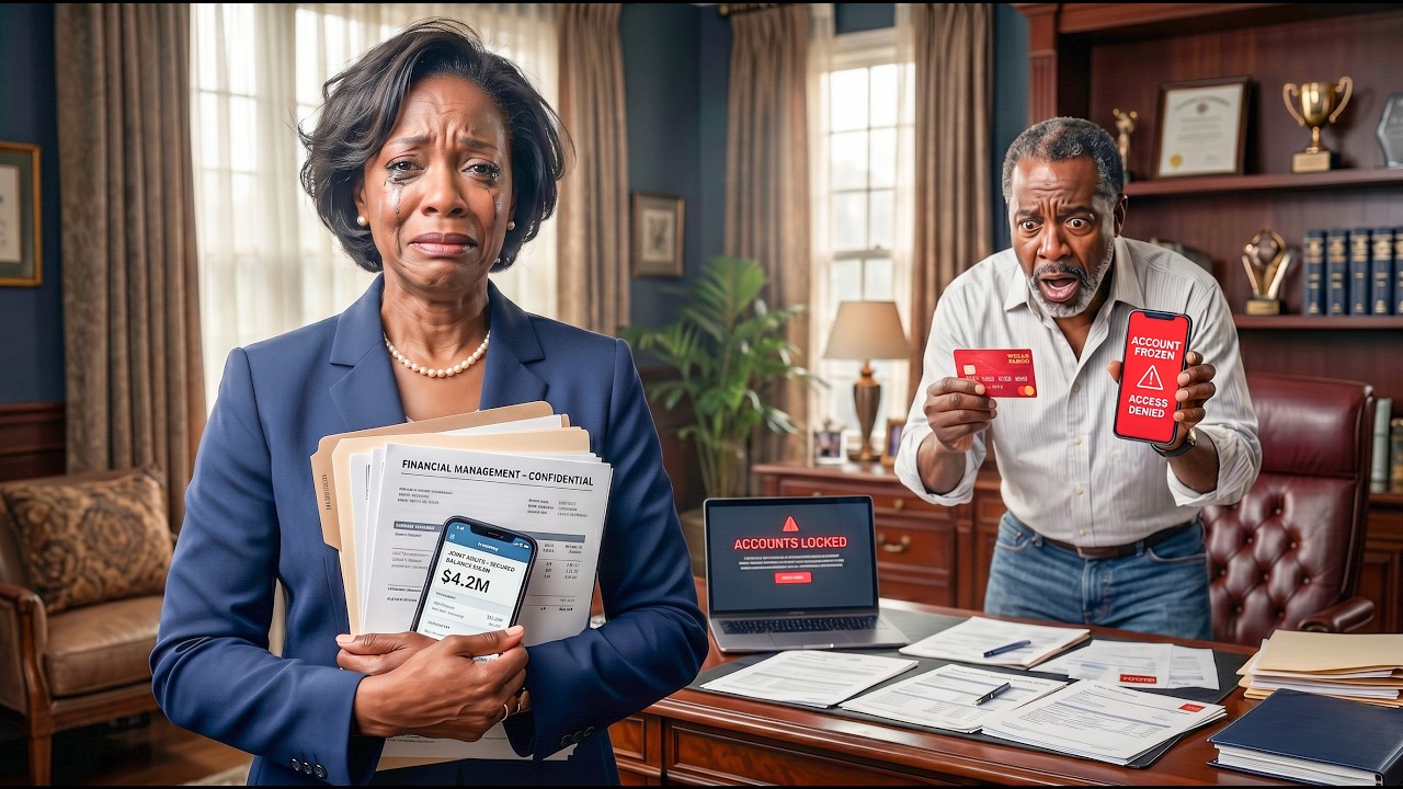 My husband thought I knew nothing about money &mdash; until the bank froze his accounts!