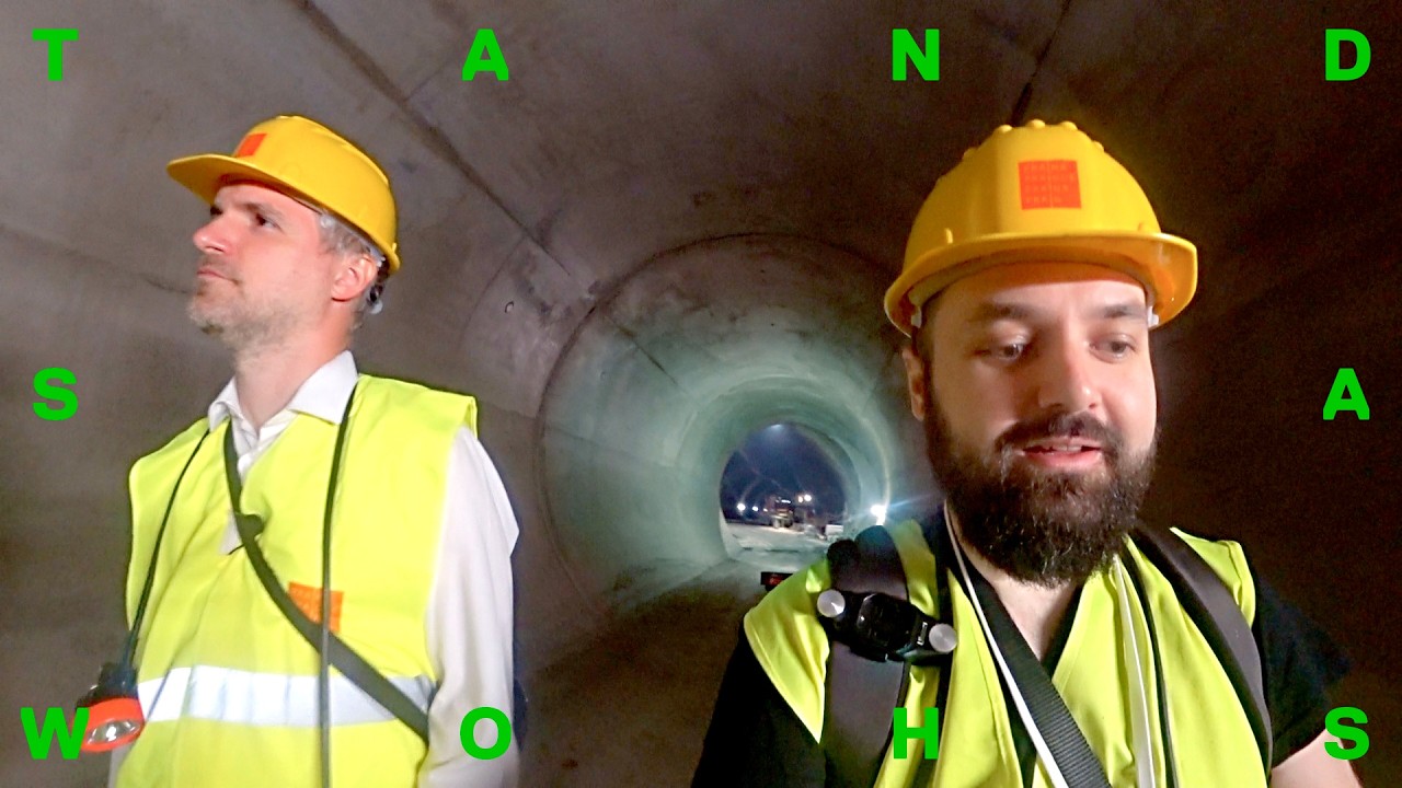 HRUŠKA A HŘIB V TUNELU. Takhle vypadá metro D v podzemí... (bonus z TALKu)