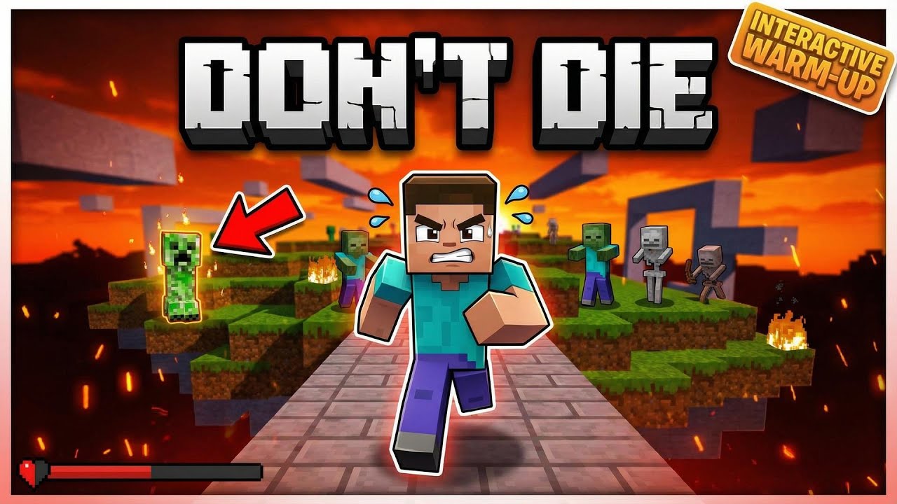 Will You Survive This Minecraft Immersive Interactive Warmup